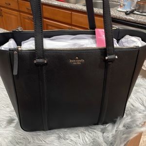 Large Kate Spade Leather Tote New